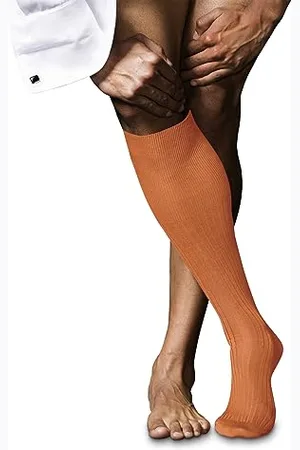 Falke Herren Kniestrümpfe No. 10 M Kh Baumwolle lang einfarbig 1 Paar, , 39-40