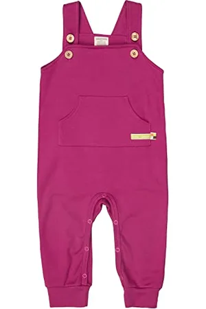 loud + proud Unisex Baby Latzhose aus Bio Baumwolle, GOTS Zertifiziert Latzhose, per Pack , 74/80 (Herstellergröße: 74/80)