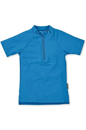 Sterntaler Unisex Baby Kurzarm-schwimmshirt Rash Guard Shirt, Blau, 86-92
