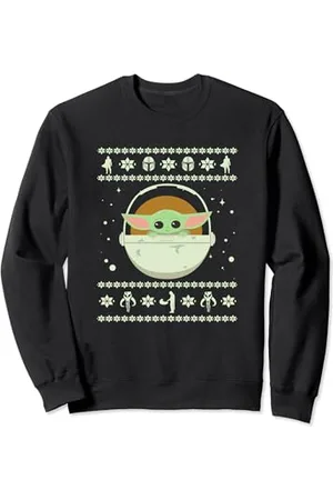 STAR WARS Weihnachten The Mandalorian The Child Christmas Sweatshirt