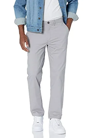 Amazon Herren Legere Stretch-Chinohose mit Enger Passform, , 36W / 32L