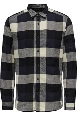 Only & Sons Herren Onsgudmund Ls 3t keck skjorte noos Hemd, , L EU