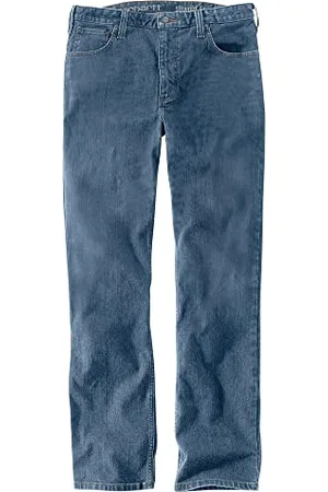 Carhartt Herren, Rugged Flex® Jeans mit 5 Taschen, gerader Passform und schmal zulaufendem Bein, , W32/L30