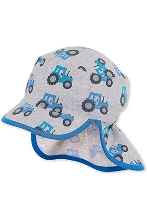 Sterntaler Baby-Jungen Schirmmütze mit Nackenschutz Mütze, , 47