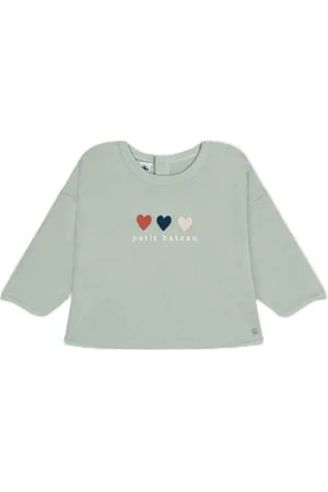Petit Bateau Baby Jungen A0AII Sweatshirt, , 18 Monate