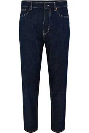 HUGO BOSS Herren Jeans Trousers, Dark Blue, 33W / 32L EU
