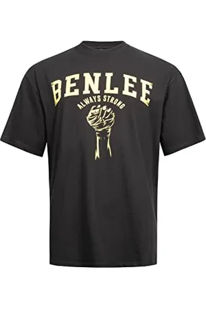 Benlee Herren T-Shirt Oversize LIEDEN M, Black/Yellow