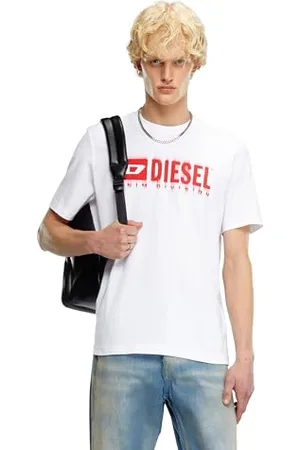 Diesel _T-Adjust-Q7 Maglietta_Shirt_Weiß_S