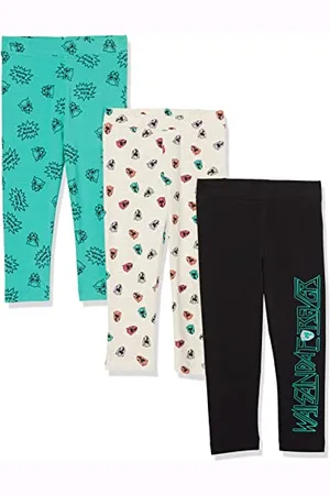 Amazon Disney | Marvel | Star Wars | Frozen | Princess Mädchen Leggings, 3er-Pack, , 11-12 Jahre