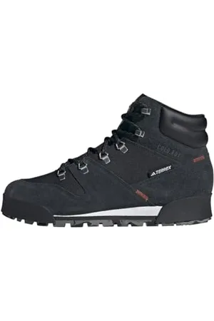adidas Herren Terrex Snowpitch Cold.RDY Hiking Shoes Wanderschuhe, Core Black/Core Black/Orange, 38 2/3 EU