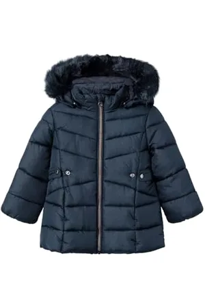 NAME IT Mädchen NMFMERETHE Jacket Glitter NOOS Steppjacke, , 104