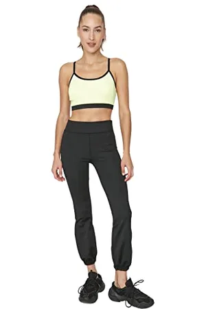 Trendyol Damen Herren Sportswear Mittlerer Bund Jogger Jogginghose Sweatpants, , M EU