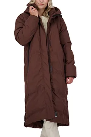 alife kickin ALIFE and Kickin JunaAK A Coat – Damen Winterjacke Parka – Mantel mit Kapuze – Perfekt für Kalte Tage, Herbst & Winter – Robuste Jacke L