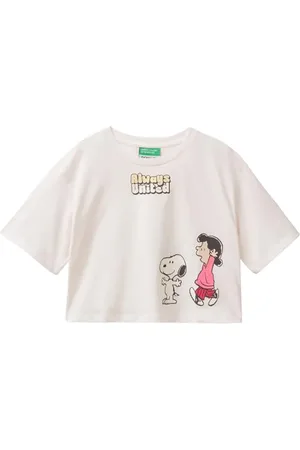 Benetton Mädchen 3096c10ja T-Shirt, , 130 cm
