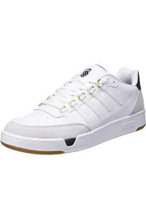 K-Swiss Herren Set PRO Sneaker, White/Black/Gum, 39.5 EU