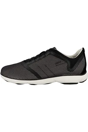 Geox U Nebula Sneaker, Black, 40 EU
