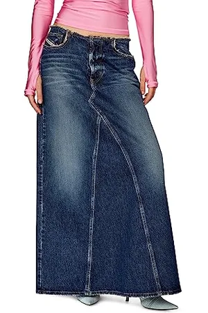Diesel _DE-Pago-S Gonna_Coat_Blau_