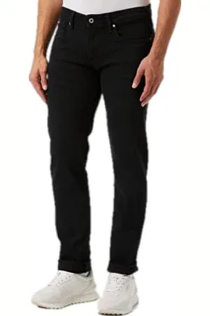 Pepe Jeans Herren Hatch Jeans, Schwarz (Denim-xf1), 33W / 34L EU