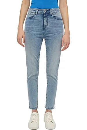 Mustang Damen Jeans Hose Style Georgia Super Skinny 7/8