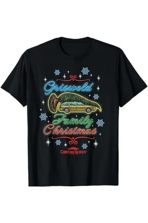 Warner Bros. Christmas Vacation Neon Griswald Weihnachten T-Shirt