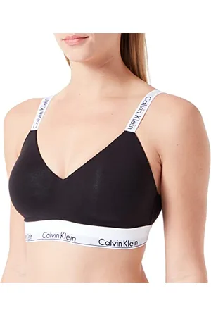Calvin Klein Damen BH Bralette Lightly Lined Weich vorgeformte Cups, , M