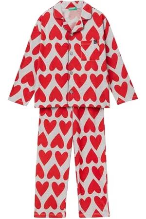 Benetton Jungen Pig(Giacca+Pant) 3MR70P072 Pyjamaset, , 150
