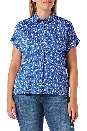 Mustang Damen Style ELSA Basic Blouse Bluse, , 36