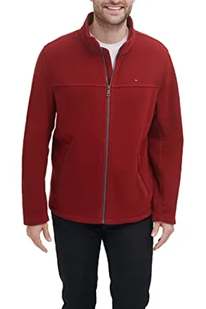 Tommy Hilfiger Herren Lightweight Polar Fleece Jacket Fleecejacke, , XL