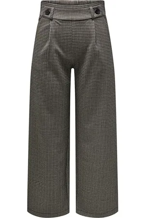JDY Damen geggo Mia Long Check Pant Jrs Noos Hose, , S EU