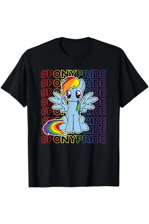 My Little Pony : Friendship Is Magic Rainbow Pride Stack T-Shirt