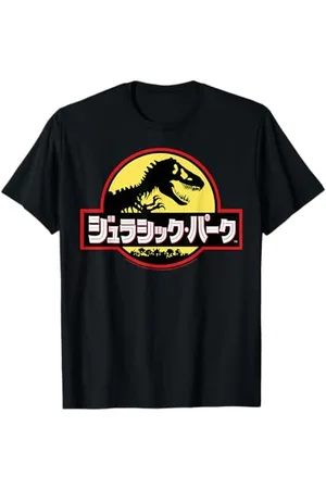 Jurassic Park Japanisches klassisches -Logo T-Shirt