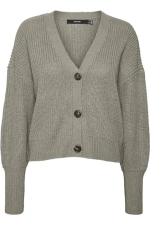 VERO MODA Vmlea Ls V-Neck Cuff Cardigan Noos
