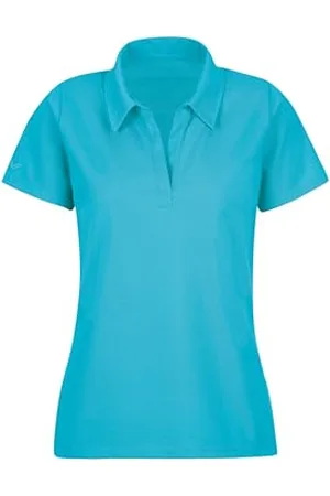 Trigema Poloshirt ohne Knopfleiste