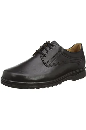 Ganter Herren Eric-i Derby, Schwarz, 39 EU X-Weit