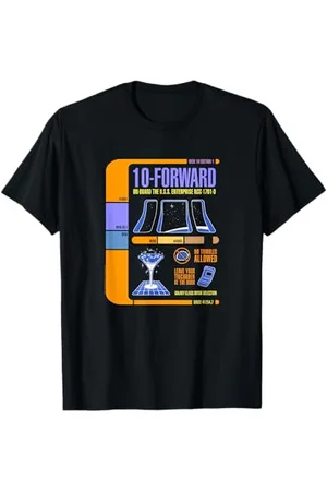 Star Trek : The Original Series U.S.S. Enterprise 10-Forward T-Shirt
