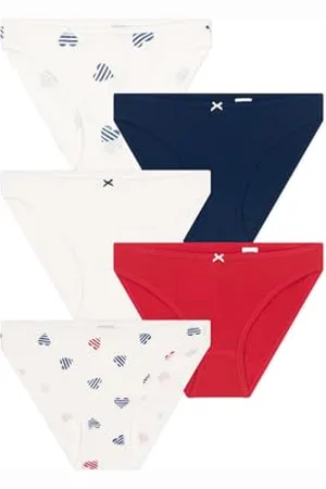 Petit Bateau Damen A0DKL Höschen, , XL (5er Pack)