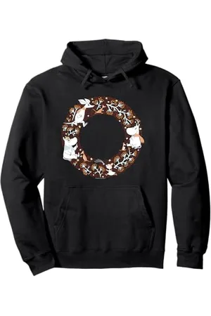 Moomin Troll & Co Herbstkranz Pullover Hoodie