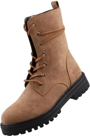 Dockers Damen Stiefel Cognac EU 41
