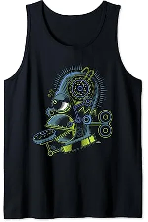The Simpsons Homer Simpson Robot Tank Top