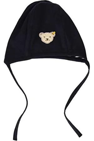 Steiff Baby - Mädchen Mit Süßer -teddybärapplikation M tze, NAVY, 47 EU