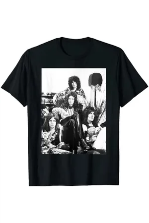 Queen Offizieller Lampenschirm Promo & W Vintage Foto T-Shirt