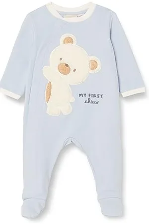 chicco Tutine con apertura entrogamba, Baby - Unisex, Hellblau (1), 0M, Entworfen in Italien