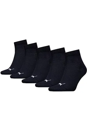 PUMA Unisex Unisex Quarter Plain Sokken (5 stuks) Socks, , 39-42 EU