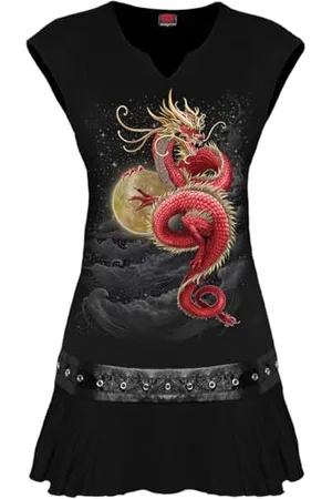 Spiral Damen F108 Lässiges Kleid, , S