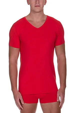 Bruno Banani Herren V-Shirt Check Line 2.0 Unterhemd, , Medium (Herstellergröße: M)