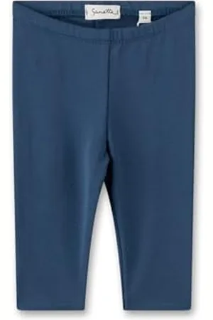 Sanetta Mädchen-Leggings | Hochwertige und elastische Leggings aus Bio-Baumwolle für Mädchen. Leggings mit elastischem Bund | Kinder Bekleidung