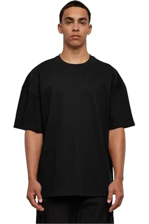 Build Your Brand Herren BY163-Ultra Heavy Cotton Box Tee T-Shirt, Black, L