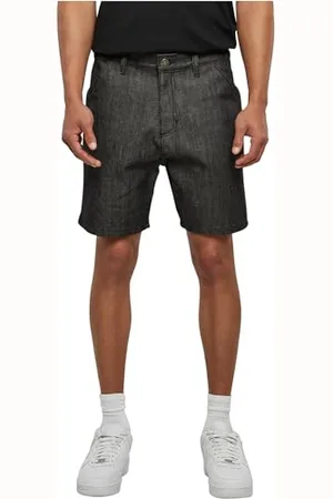 Urban classics Herren Denim Bermuda Shorts, , 34