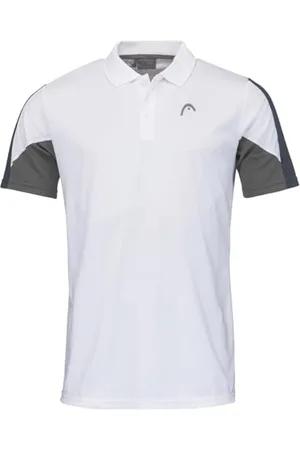 Head CLUB 22 Tech Polo Shirt Men, weiß/navy, S