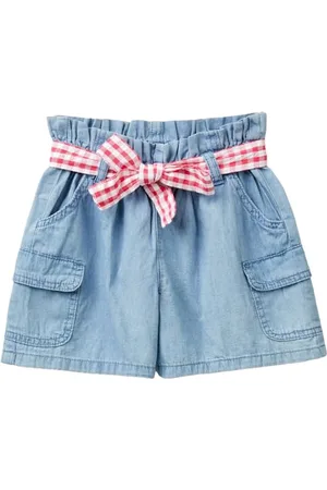 Benetton Mädchen und Jungen Cintura 4dhjg901x Shorts, , 116 cm